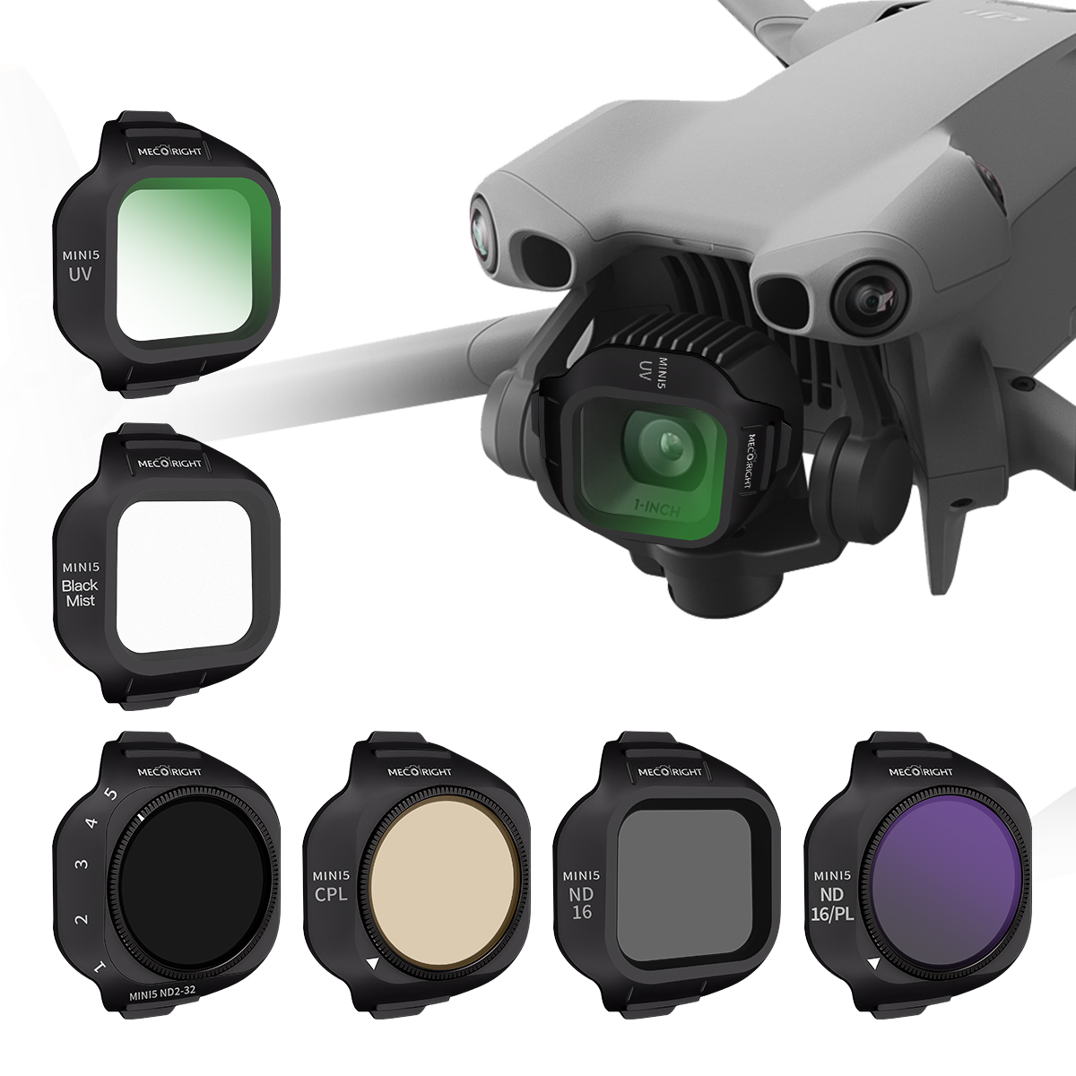 Drone Kit Beginner - Conjunto de Filtros Mecoright para DJI