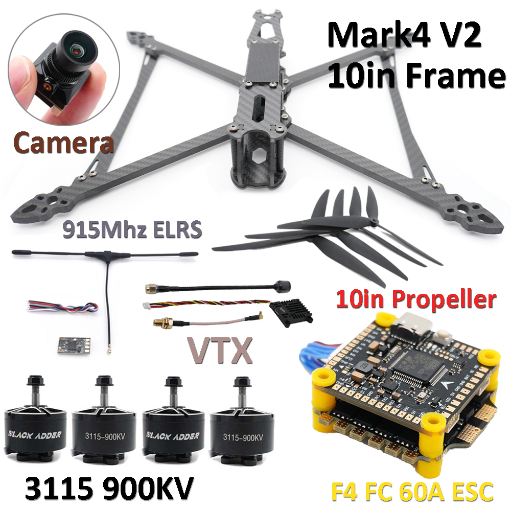 Mark4 v2 10in conjunto de comb - Drone Kit Octocopter avaliação e preço