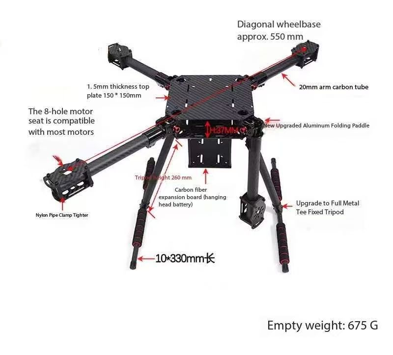 APStore Kit de Estrutura de Dr - Drone Kit Vtol avaliação e preço