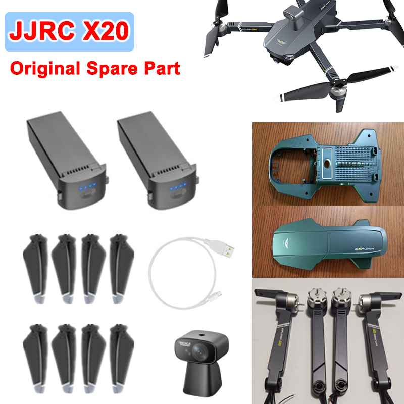 Original JJRC X20 Drone Peças  - Jjrc Drone X20 avaliação e preço