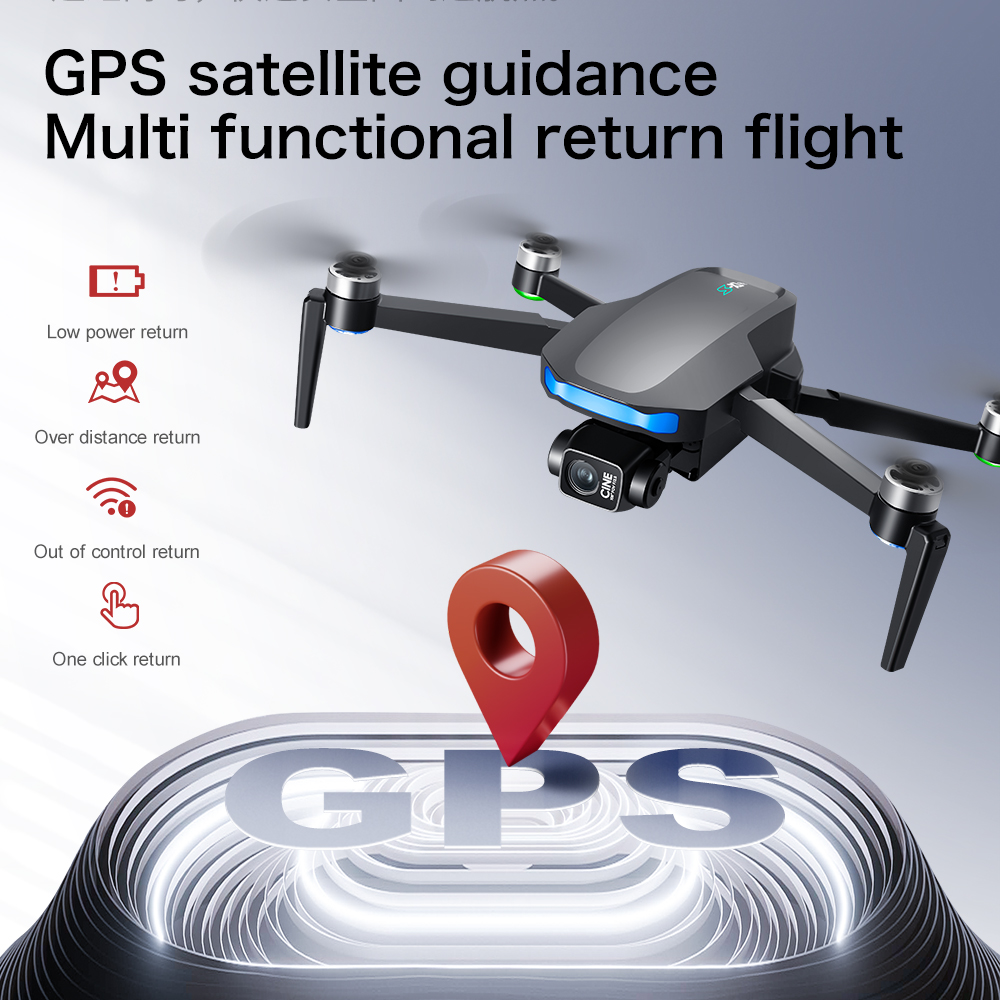 Novo Drone S-X1 MAX GPS 8K Pro - Drone Kit Professional avaliação e preço